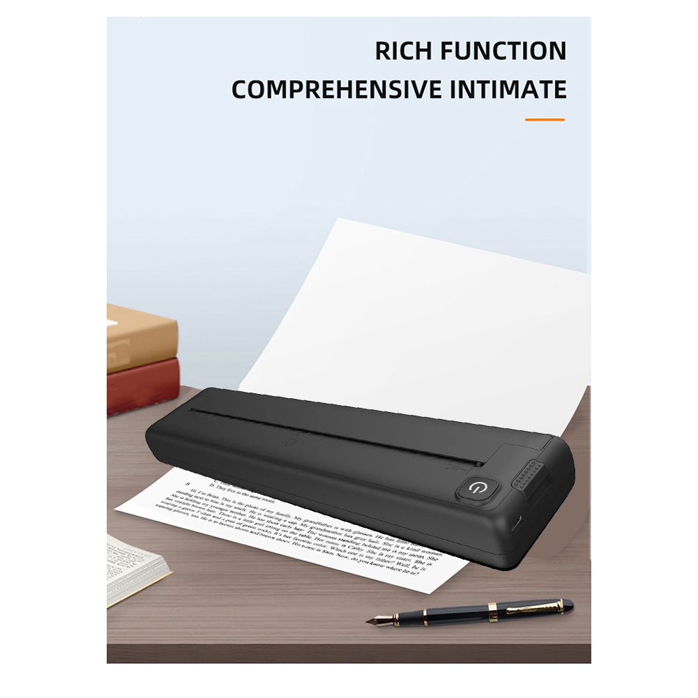 Home Office Questions - AS62 Tragbarer A4 Thermodrucker Kabellos Tintenlos