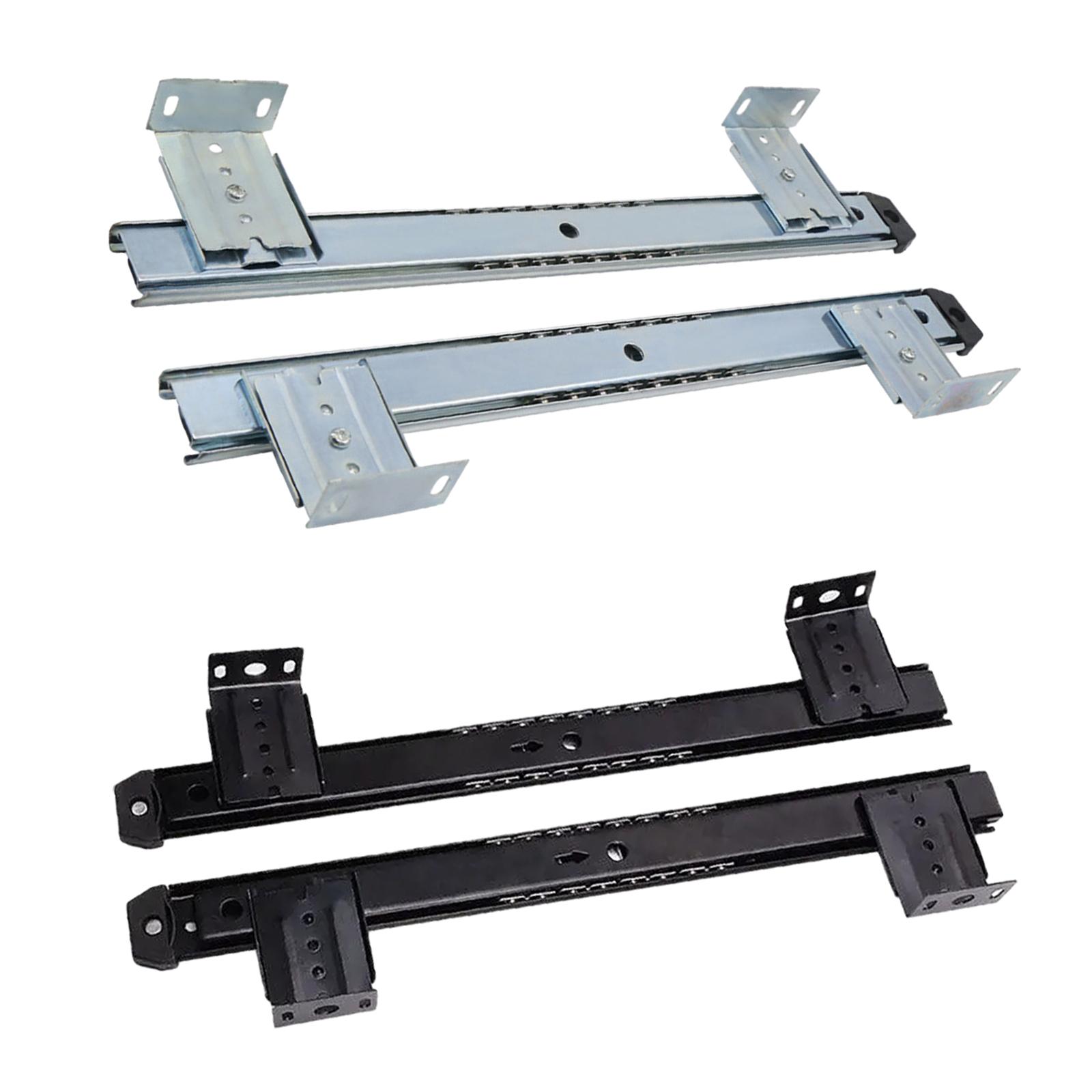 Keyboard Tray Under Desk - -Schubladen-Gleitschiene, Tablett-Gleitschienen, Heim-Gleitschienen, Hardware, Büro, Metallmöbel,