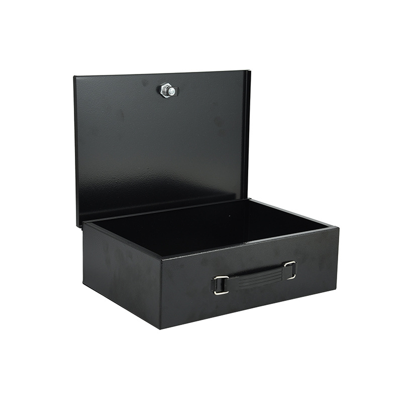 Home Office For Passport - Gesperrte Eisenbox, Geldkassette, Dokumente, Reisepass, Büro,