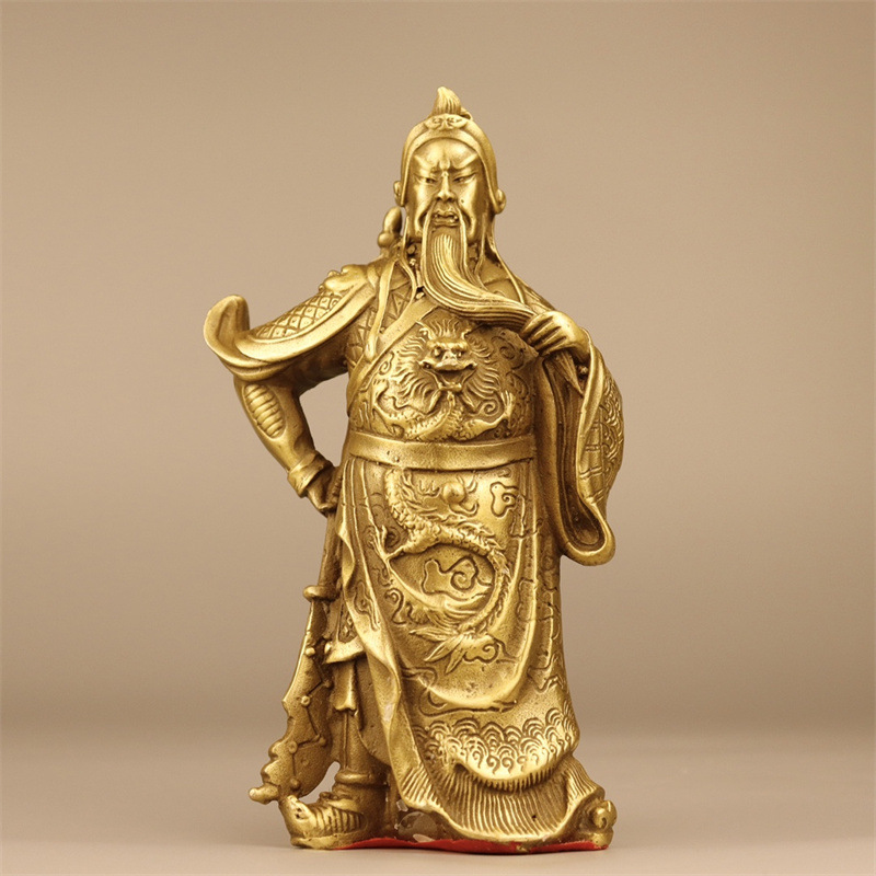 Messing-Gong-Figur, Kampfkunst – Home Office Ye Bewertung und Preis