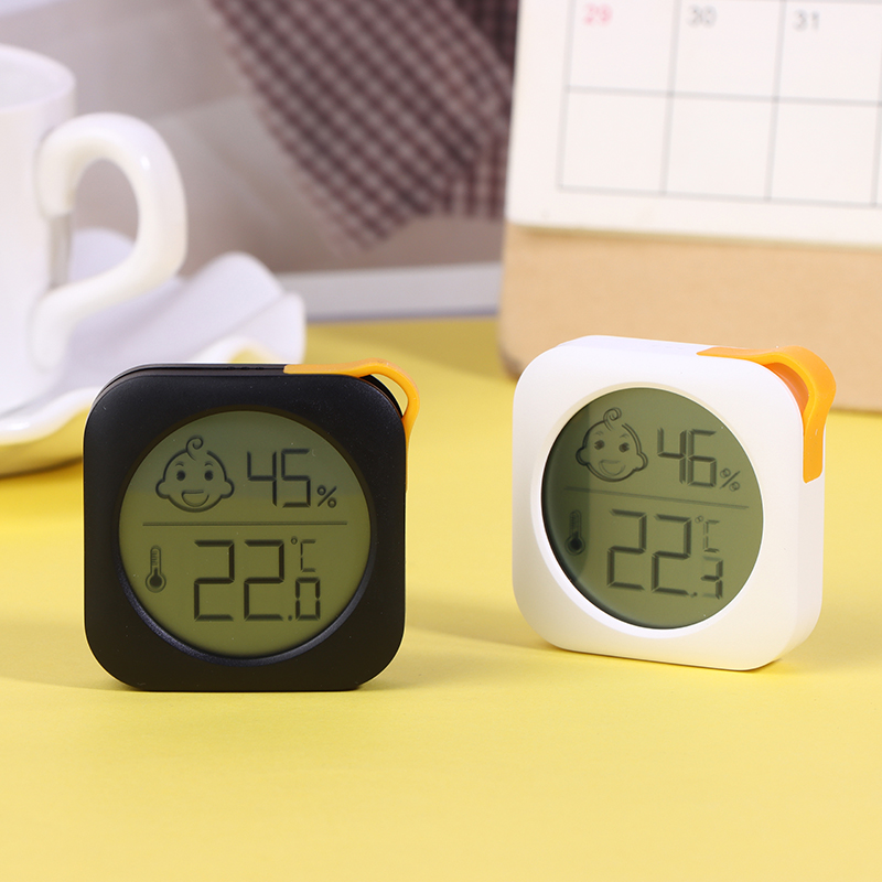 Tragbares Temperatur- und Feuc – Home Office Icon Bewertung und Preis