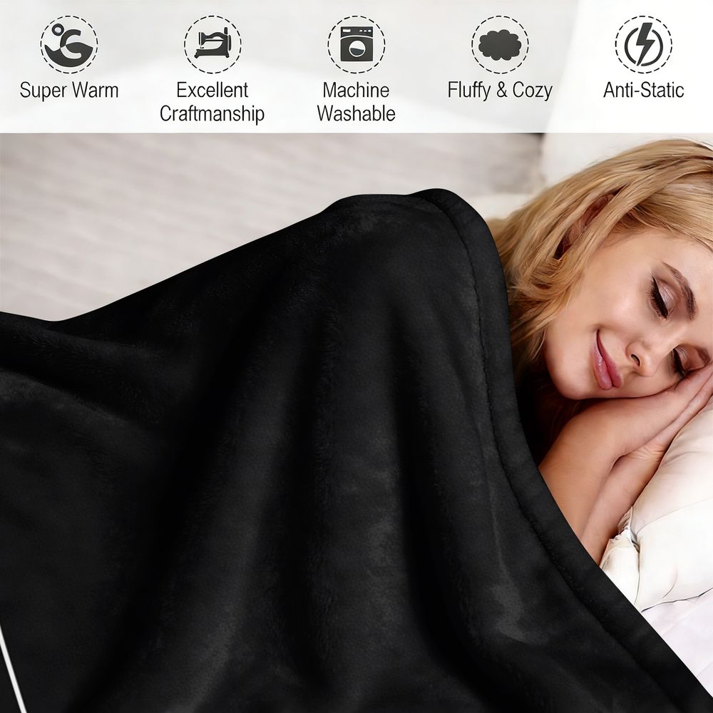 Minimalistische Flanell-Decke  – Home Office Icon Bewertung und Preis
