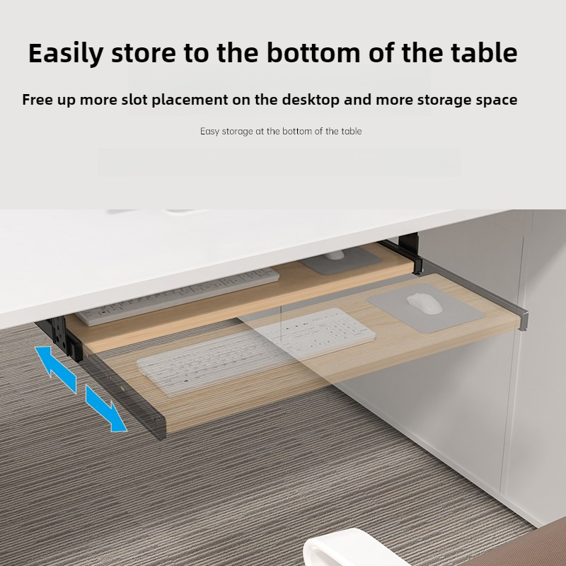 Untertisch-Tastaturablage mit  – Keyboard Tray Under Desk Bewertung und Preis