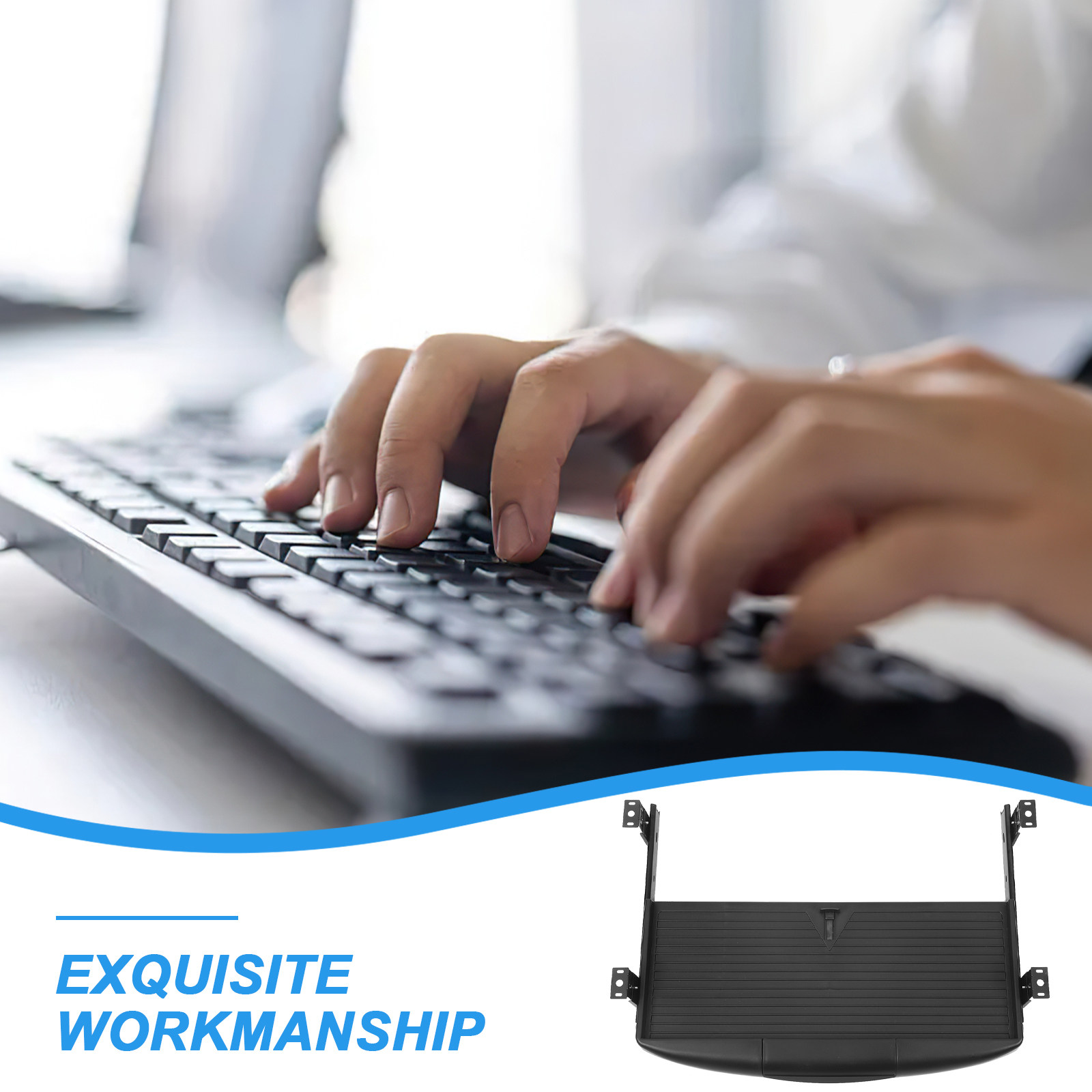 Tastaturablage Doppelschichtig – Keyboard Tray Under Desk Bewertung und Preis