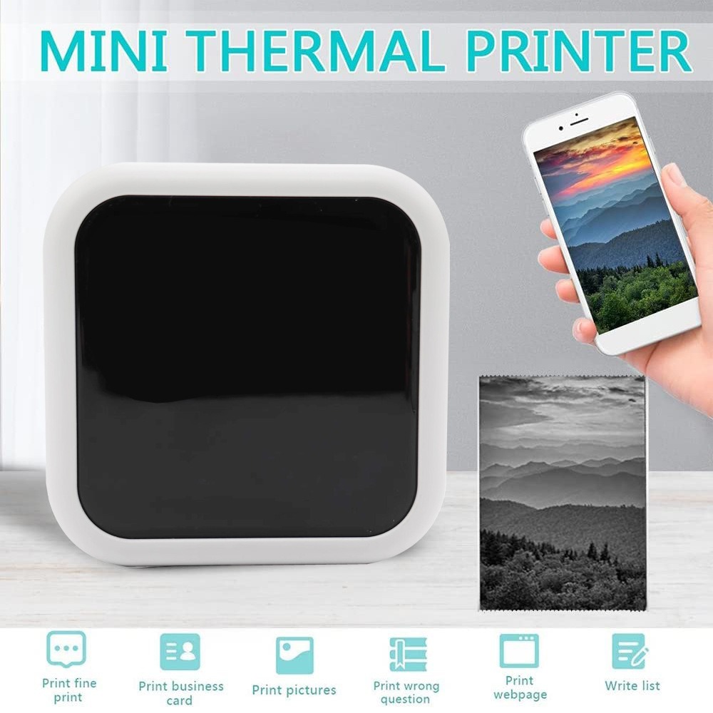 Mini Bluetooth Thermodrucker T – Home Office Questions Bewertung und Preis