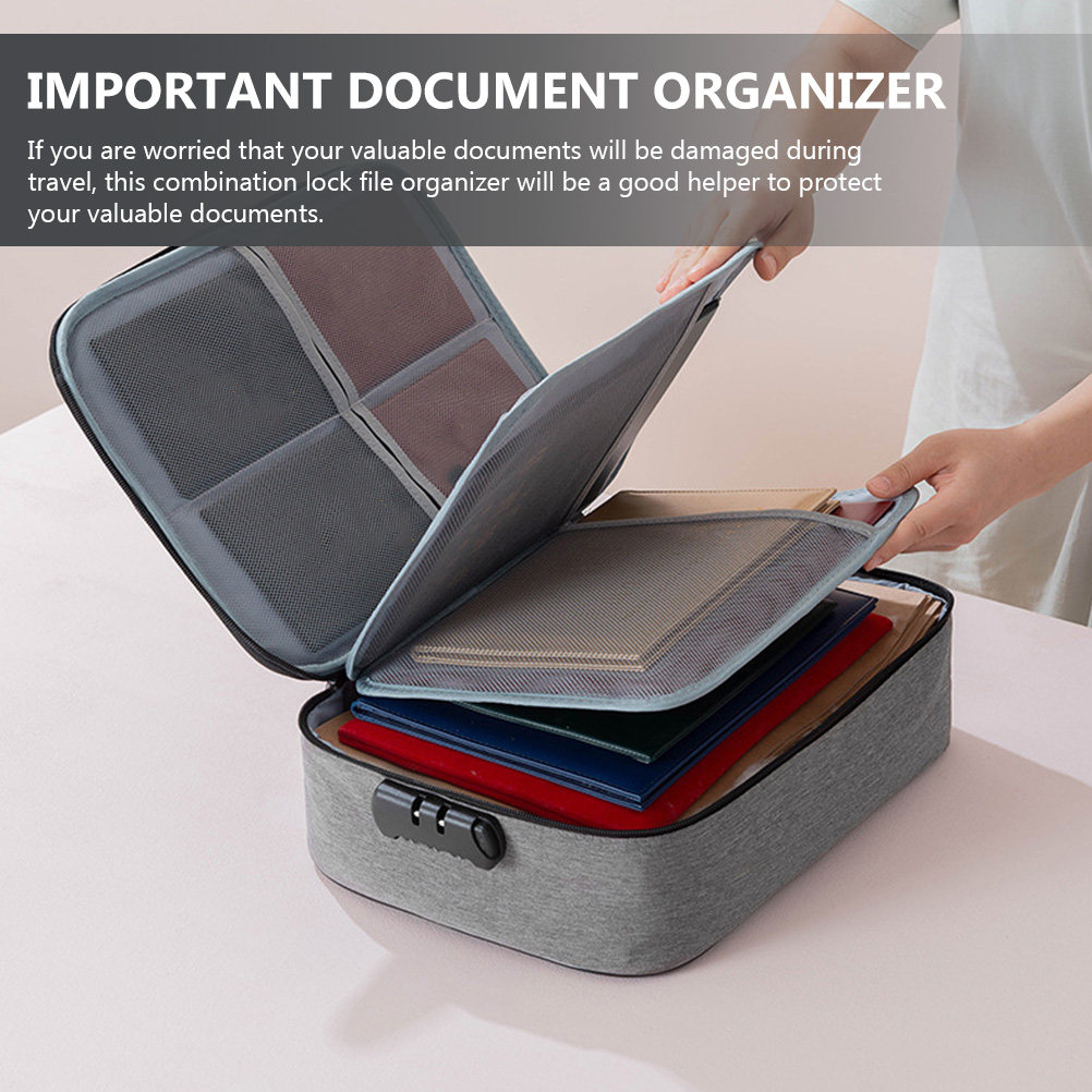 Tragbare Dokumenten-Schließbox – Home Office For Passport Bewertung und Preis