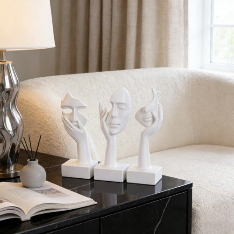 Großes Denker-Statuen-Set - Ab – Home Office In Living Room Bewertung und Preis