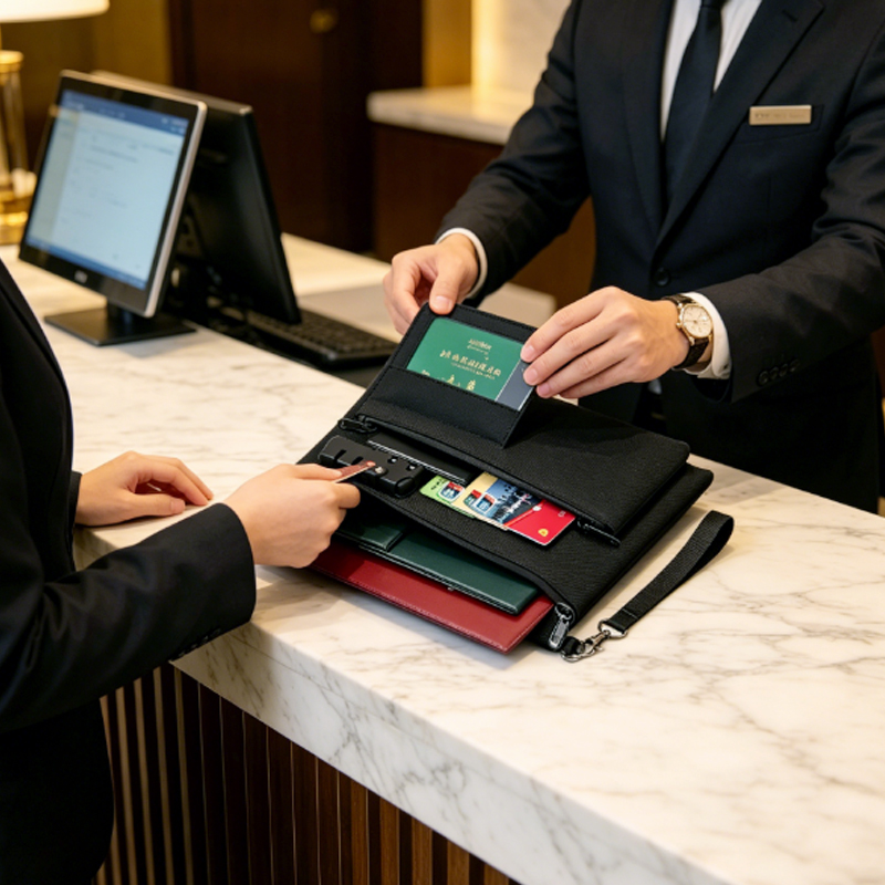 1 Stück doppellagige feuerfest – Home Office For Passport Bewertung und Preis