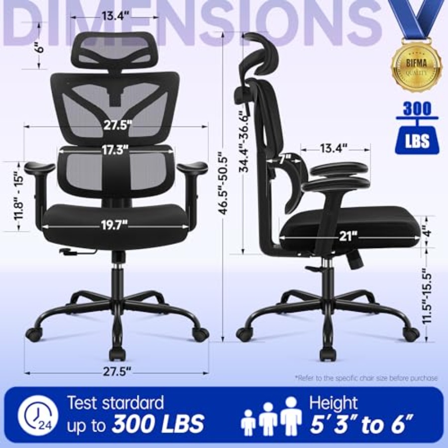 Ergonomischer Bürostuhl, Hochl – Ergonomic Office Chair Bewertung und Preis