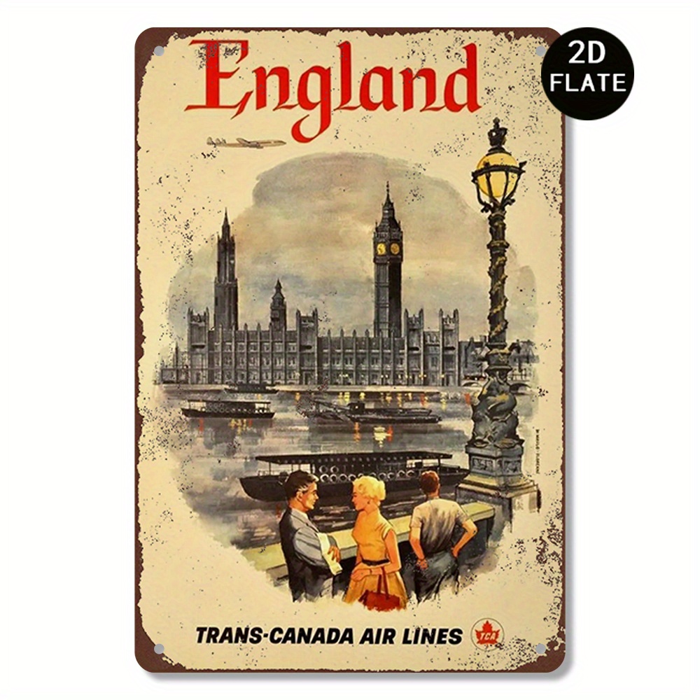 Vintage-Stil England Reise Met – Home Office Icon Bewertung und Preis