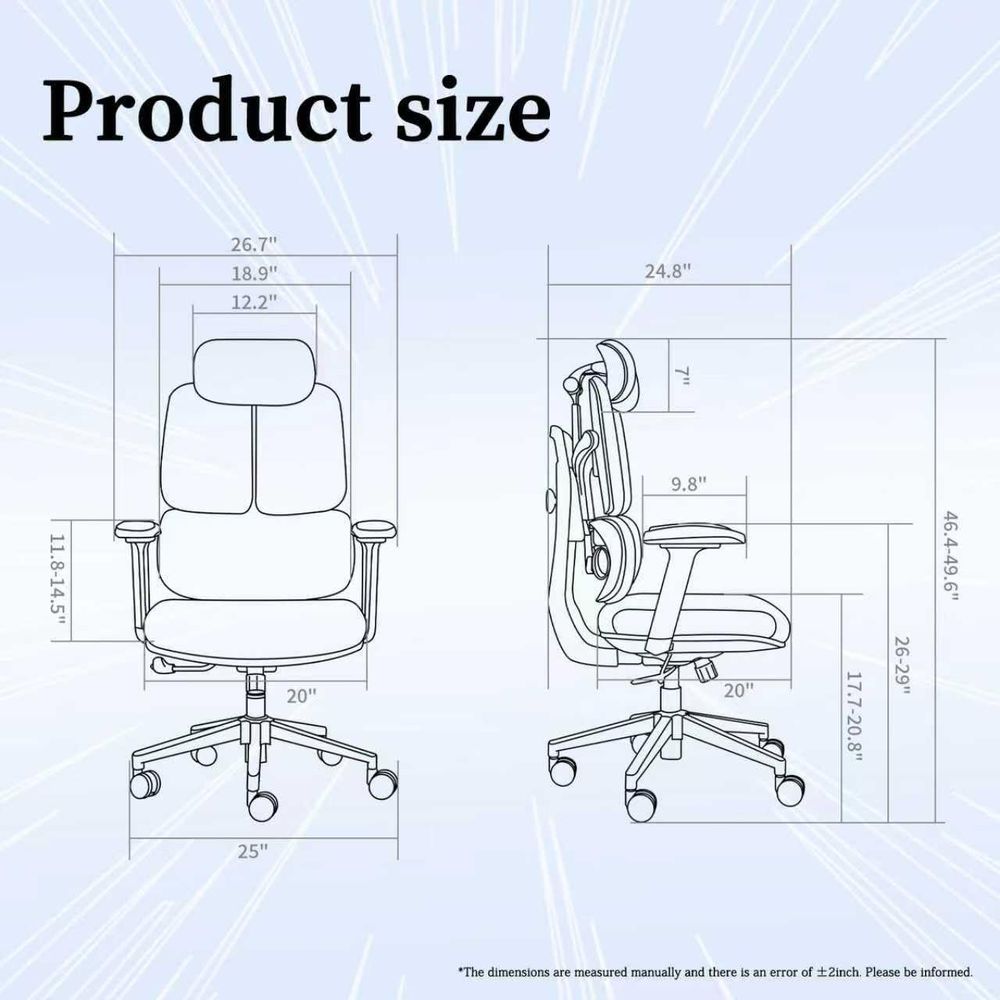 Ergonomischer Bürostuhl mit ho – Ergonomic Office Chair Bewertung und Preis