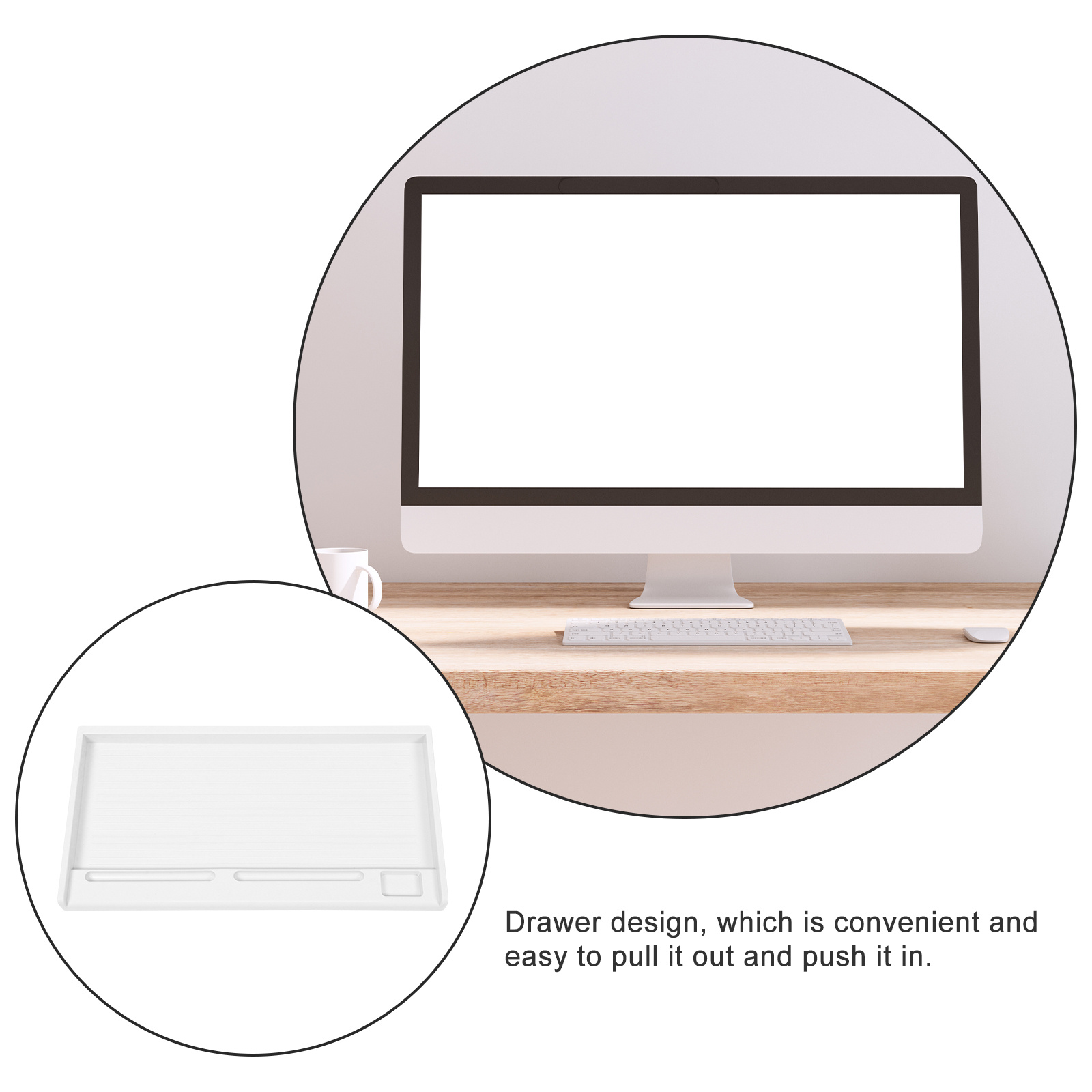 Tastatur-Aufbewahrungstablett, – Keyboard Tray Under Desk Bewertung und Preis