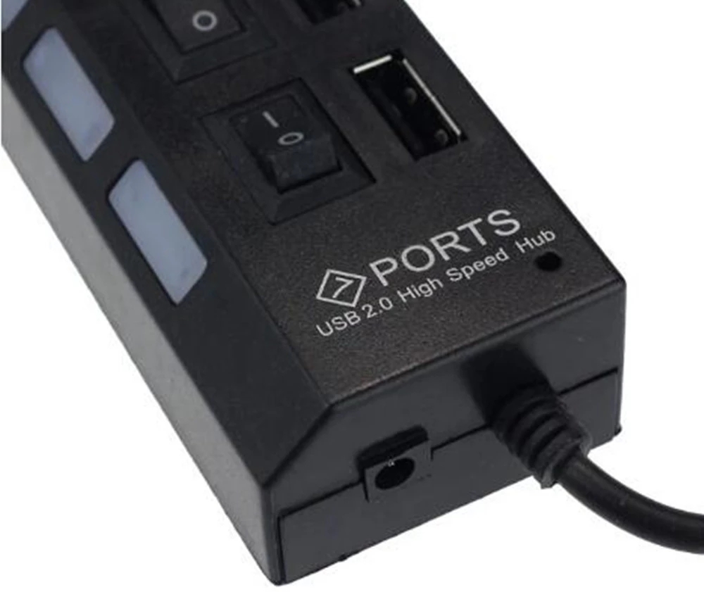 7-Port-USB-2.0-Hub-Splitter fü – Home Office Pc Bewertung und Preis