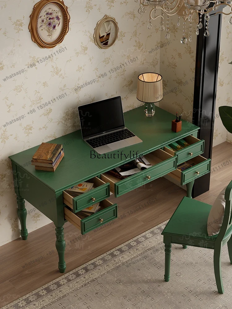 X4 Vintage-Stil Zwei-in-Eins B – Home Office With Two Desks Bewertung und Preis